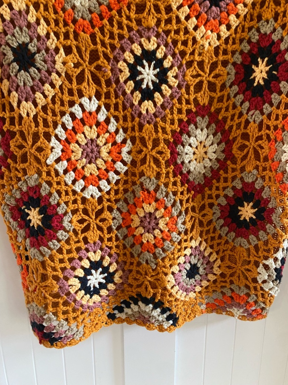 Adorable Granny Square Knit Top Cottagecore - Picture 5 of 5
